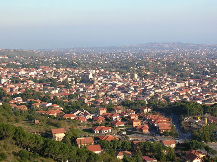 Ristoranti a Nicolosi, veduta aerea di Nicolosi, dove mangiare a Nicolosi