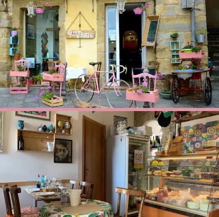 Dove mangiare a Caltagirone, migliori ristoranti Caltagirone, Caltagirone, Sicilia, Ristorante Gusto&Arte, Esterni, Interni, Arredamento