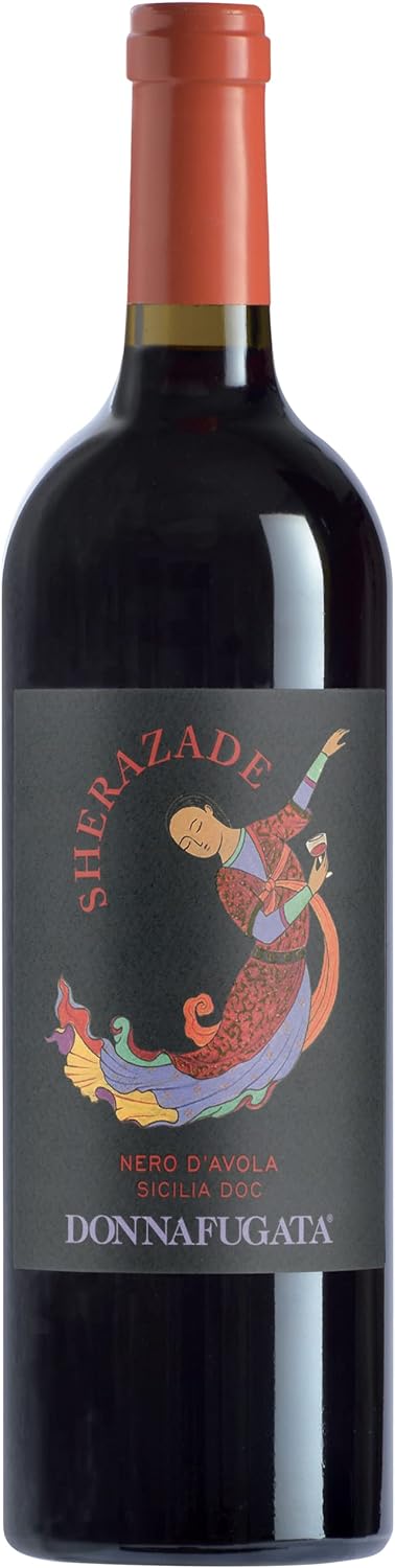 Vino rosso, migliori vini rossi siciliani, Vino Sherazade Nero d'Avola cantine Donnafugata